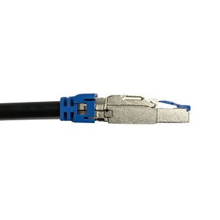 Platinum Tools 106250 Field-Installable RJ45 CAT6A/7 Connector, 8P8C, Shielded with Internal Ground — 1pc in Bulk Bag