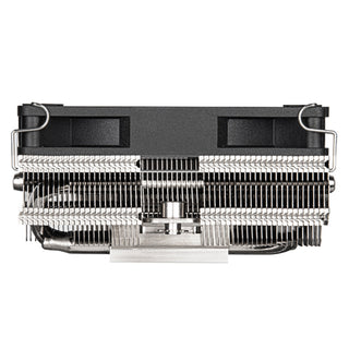 SilverStone HYH90-ARGB Horizontal CPU Cooler with 4 Heat-Pipes and 92mm PWM ARGB Fan