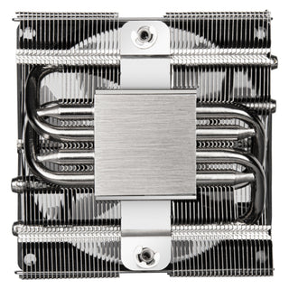 SilverStone HYH90-ARGB Horizontal CPU Cooler with 4 Heat-Pipes and 92mm PWM ARGB Fan