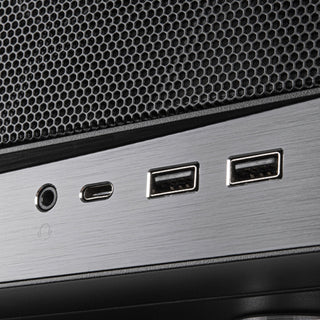 Silverstone GD11B Ideal Compact HTPC Case with 240mm Radiator Support