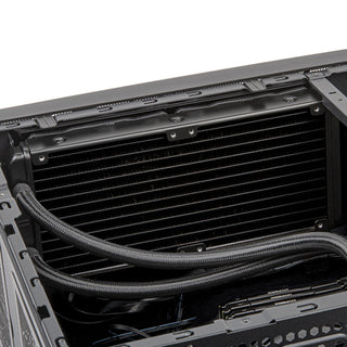 Silverstone GD11B Ideal Compact HTPC Case with 240mm Radiator Support