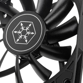 SilverStone AS90B Air Slimmer Enhanced Performance 92mm Slim Fan With Pwm