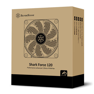 SilverStone SF120B Shark Force 120 Performance Enhanced 120mm PWM Fan