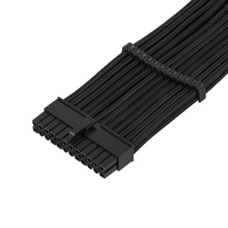 SilverStone PP07E-MBW-V2 Super Flexible PSU Extension Cables, 1 x 24Pin ATX