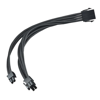 SilverStone PP07E-PCI8W-V2 Super Flexible PSU Extension Cables, 1 x PCIe 8pin (6+2)