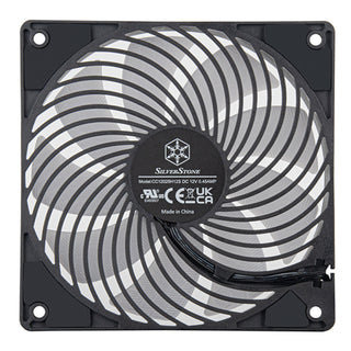 SilverStone AP120SKB-ARGB Air Penetrator High Performance 120mm Air Channeling Computer Fan with ARGB lighting Effects