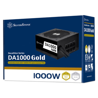 SilverStone DA1000-GH Cybenetics Gold 1000W Semi-Modular Atx Power Supply