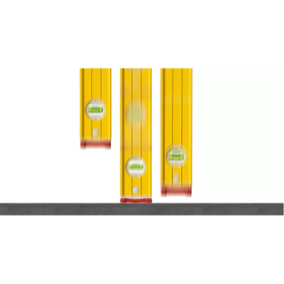 Stabila 37540 Spirit levels, 78" Type 196 Jamber Set w/ 24"-40" Type 80 T