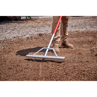 Corona RK 61061 Full Aluminum Landscape Rake, 24 in. Head, 24 Tines