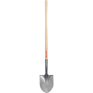 Corona SS 65000 Round Point Shovel, 14-Gauge, 12 in. Head, 48 in. Wood Handle