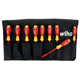 Wiha Tools 32288 9 Piece Insulated Nut Driver SAE Set