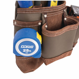 Estwing 94750 9-Pocket Full Leather Framer's Pouch