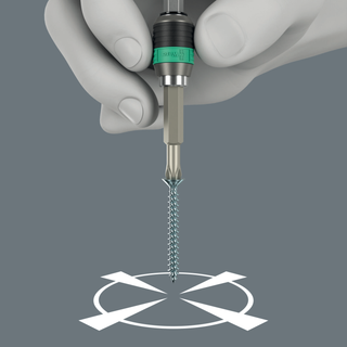 Wera Kraftform Kompakt 28 RA with Pouch, 6 Pc.