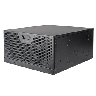 SilverStone RM51 5U rackmount server chassis with dual 180mm fans and enhanced liquid cooling compatibility