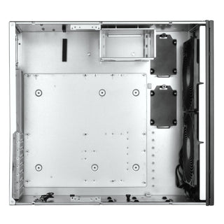 SilverStone RM51 5U rackmount server chassis with dual 180mm fans and enhanced liquid cooling compatibility