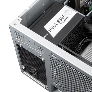 SilverStone RM52 5U rackmount server chassis with dual 360mm liquid cooling compatibility