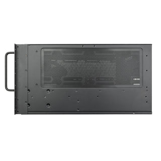 SilverStone RM600 6U Rackmount Chassis featuring Dual PSU Compatibility and Triple 360mm Radiator Support