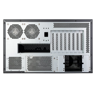 SilverStone RM600 6U Rackmount Chassis featuring Dual PSU Compatibility and Triple 360mm Radiator Support