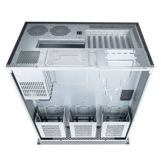 SilverStone RM600 6U Rackmount Chassis featuring Dual PSU Compatibility and Triple 360mm Radiator Support