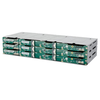 SilverStone RM61-312 6U 12-Bay Rackmount Chassis equipped with dual PSU compatibility, triple 360mm radiator support