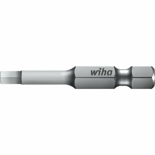 Wiha Tools 72357 Hex Contractor Power Bit 1/8" x 50mm - 250 Pack