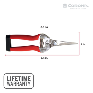 CORONA-AG 4930SS · Long Straight Snips - Stainless Steel, 1¾ Inch