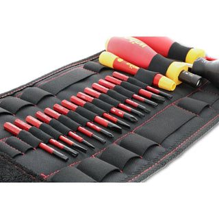 Wiha Tools 28781 20 Piece Insulated TorqueControl and SlimLine Blade Set