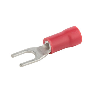 NSI S22-6V-S 22-18 AWG Vinyl Spade #6 Stud 25 Per Pack