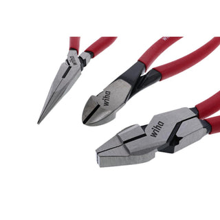 Wiha Tools 32634 3 Piece Classic Grip Pliers and Cutters Set