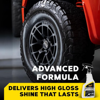 Meguiar's G250816 Ultimate Insane Shine Tire Spray - Premium Tire Dressing with a Lasting High Gloss