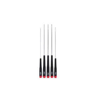 Wiha Tools Tools 26192 Precision Long Slotted/Phillips Screwdrivers Set, 5 Pc.