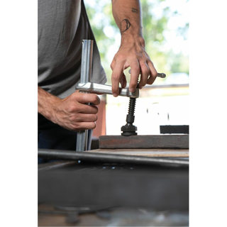 Bessey SGL-24 Clamp, welding, F-style, heavy duty pad, 24 In. x 4.75 In., 1800 lb