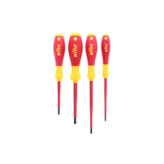 Wiha Tools 32090 4 Piece Insulated Slotted and Phillips Screwdriver Set