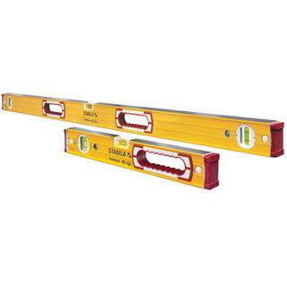 Stabila 37816 Type 196, 48 inch plus 16 inch Heavy Duty Level Set