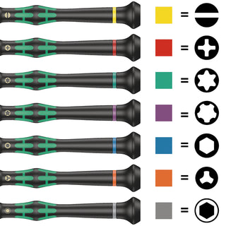 Wera Kraftform Micro Big Pack 1 screwdriver set for electronic applications, 25 pieces