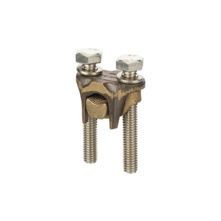 NSI TC500 Two-Bolt Bronze Tap Connector for Copper to Copper Conductors