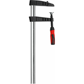 Bessey TGK4.524+2K Clamp, woodworking, F-style, 2K handle, replaceable pads, 4.5 In. x 24 In., 1540 lb
