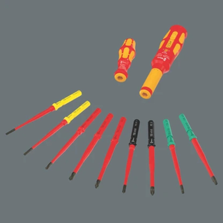Wera KRAFTFORM KOMPAKT VDE SAFE-TORQUE SPEED SWITCH CABINET SET BASIC 1, 11 PIECES