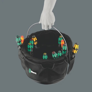 Wera 9559 TOOL BUCKET ORGANIZER SCREWDRIVER SET 1, 13 PIECES