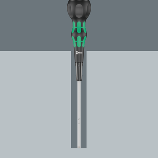 Wera 1855 PZ Kraftform Ball-Grip Pozidriv-Head Screwdriver, PZ2 x 100 mm