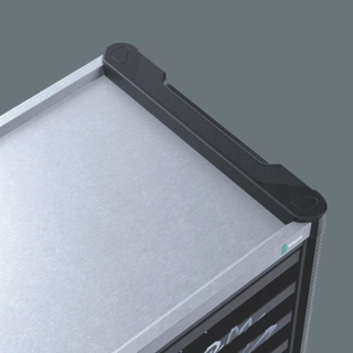 Wera 9805 TOOL REBEL ROLLER CABINET STAINLESS, EMPTY, 785 X 518 X 1020 MM