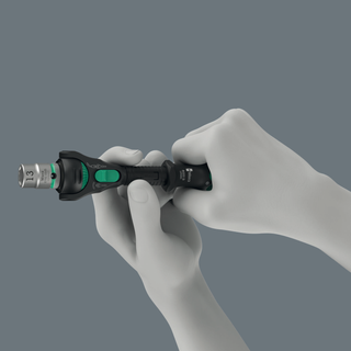 Wera 8000 B Black Edition Zyklop Speed Ratchet with 3/8" Drive