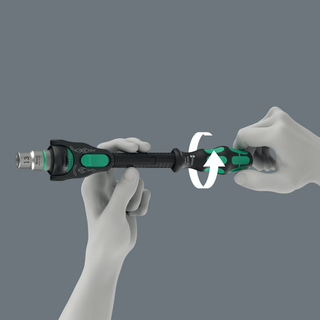 Wera 8000 C Black Edition Zyklop Speed Ratchet with 1/2" Drive
