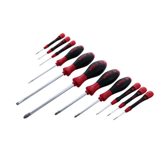 Wiha Tools 30293 SoftFinish & Precision PicoFinish Screwdriver Set, 11 Pc.