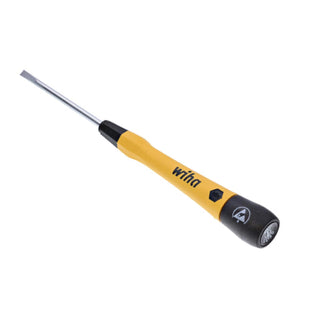 Wiha Tools 27280 ESD Safe PicoFinish Precision Screwdriver - Slotted 3.5mm x 60mm