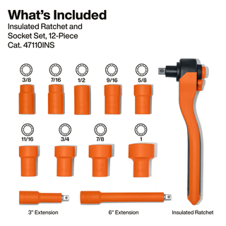 Klein Tools UTINSKIT Power Utility Insulated Tool Set