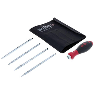 Wiha Tools 28194 5 Piece Drive-Loc VI Combination Blade Set