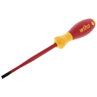 Wiha Tools 32055 Insulated SlimLine Slotted Screwdriver, 5.5 mm x 125 mm