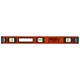 Johnson 1253-2400 24" Heavy Duty I-Beam Aluminum Level