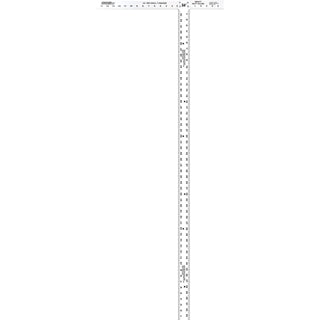 Johnson JTS54HD 54" Heavy Duty Professional Aluminum Drywall T-Square